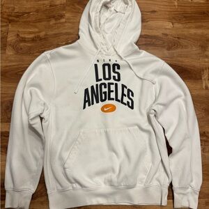 Nike White Los Angeles Graphic Hoodie